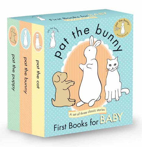 Pat the Bunny: First Books for Baby (Pat the Bunny) : Pat the Bunny; Pat the Puppy; Pat the Cat