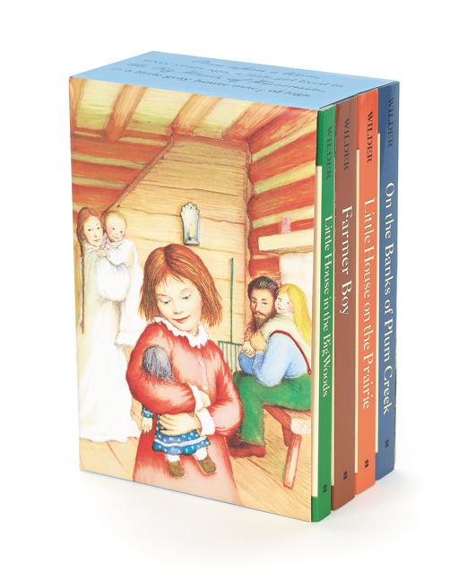 Little House 4-Book Box Set : Little House in the Big Woods, Farmer Boy, Little House on the Prairi