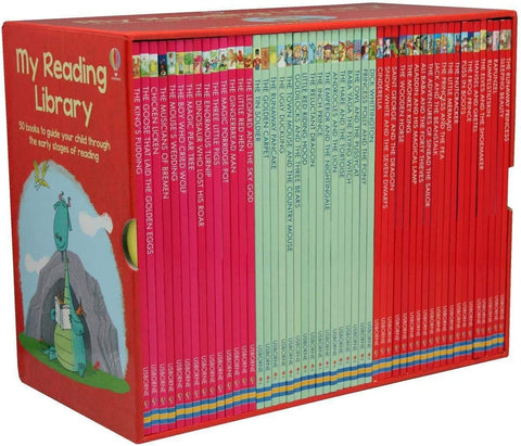 My Reading Library - Usborne My Second Reading Library 50 Books Set Collection Pack Early Level 3 an